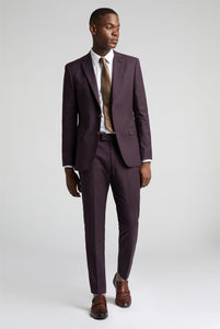 Antique Rogue Bay 2 Piece Suit Merlot