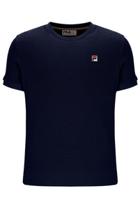 Fila Ash Micro Waffle T-Shirt Navy