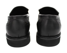 Load image into Gallery viewer, Sergio Duletti Axel Tassel Loafers Black