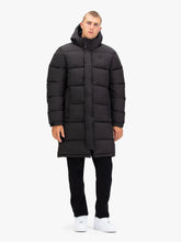 Load image into Gallery viewer, Luke 1977 Long Auckland Quilted Jacket Black