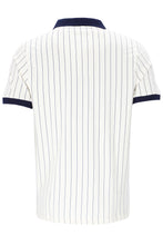 Load image into Gallery viewer, Fila BB1 Stripe Polo Top White