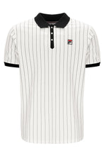 Load image into Gallery viewer, Fila BB1 Classic Vintage Polo Top Gardenia Black