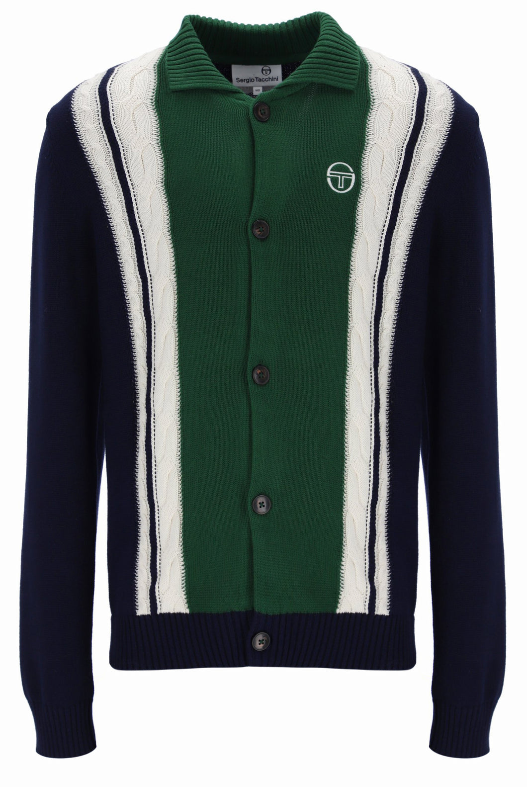 Sergio Tacchini Bruni Knit Cardigan Navy
