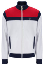 Load image into Gallery viewer, Fila Cruz Colour Blocked Archive Track Jacket White