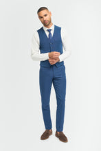 Load image into Gallery viewer, Cavani Miami Waistcoat Blue