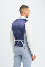 Load image into Gallery viewer, Cavani Miami Waistcoat Sky Blue