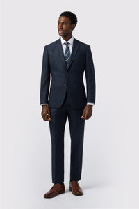 Alexandre London Dalston Donegal Jacket Navy