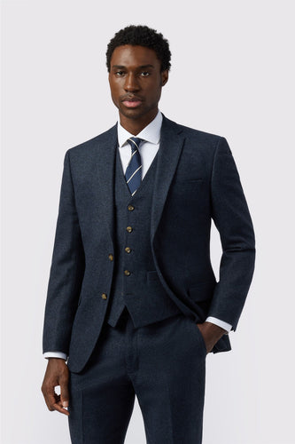 Alexandre London Dalston Donegal Jacket Navy