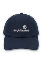 Load image into Gallery viewer, Sergio Tacchini Eziosta Baseball Cap Maritime Blue
