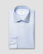 Load image into Gallery viewer, Eton Herringbone Signature Twill Shirt Light Blue