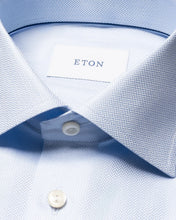 Load image into Gallery viewer, Eton Herringbone Signature Twill Shirt Light Blue