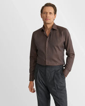 Load image into Gallery viewer, Eton Herringbone Signature Twill Shirt Brown