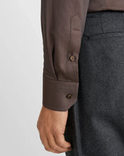 Load image into Gallery viewer, Eton Herringbone Signature Twill Shirt Brown