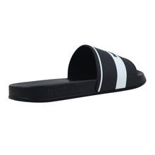 Load image into Gallery viewer, Sergio Tacchini Caspio Pool Sliders Black