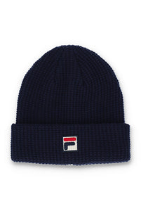 Fila Franz Waffle Knit Beanie Navy