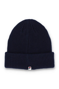 Fila Franz Waffle Knit Beanie Navy