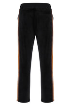 Load image into Gallery viewer, Sergio Tacchini Gabiano Velour Track Pant Black