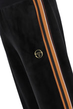 Load image into Gallery viewer, Sergio Tacchini Gabiano Velour Track Pant Black
