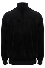 Load image into Gallery viewer, Sergio Tacchini Gabiano Velour Track Top Black