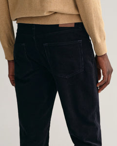 Gant Slim Fit Corduroy Jeans Navy