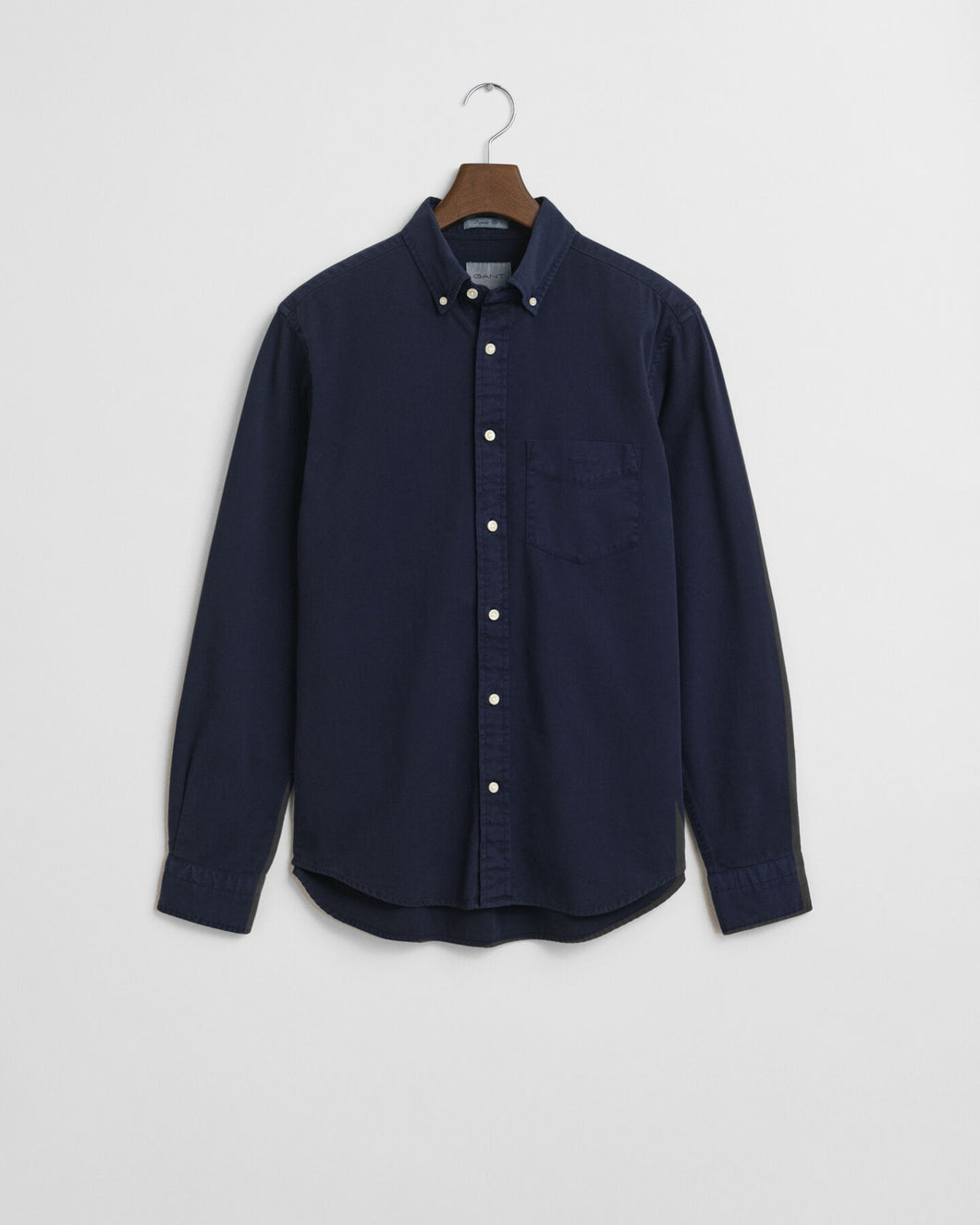 Gant Regular Fit Twill Shirt Evening Blue