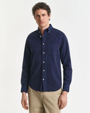 Load image into Gallery viewer, Gant Regular Fit Twill Shirt Evening Blue