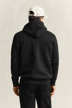 Load image into Gallery viewer, Gant Regular Shield Hoodie Black