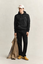 Load image into Gallery viewer, Gant Regular Shield Hoodie Black
