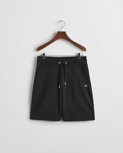 Gant Shield Sweat Shorts Black