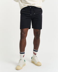 Gant Shield Sweat Shorts Black