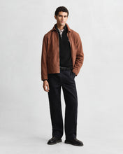 Load image into Gallery viewer, Gant Cotton Knit Half Zip Sweater Black