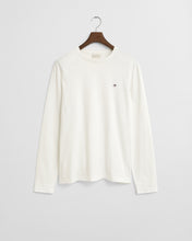 Load image into Gallery viewer, Gant Shield Long Sleeve T-Shirt Eggshell