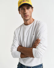 Load image into Gallery viewer, Gant Shield Long Sleeve T-Shirt Eggshell