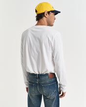 Load image into Gallery viewer, Gant Shield Long Sleeve T-Shirt Eggshell
