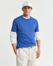 Load image into Gallery viewer, Gant Regular Shield T-Shirt Rich Blue