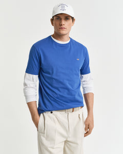 Gant Regular Shield T-Shirt Rich Blue