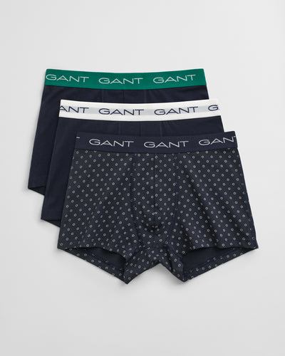 Gant Micro Print Trunks Navy