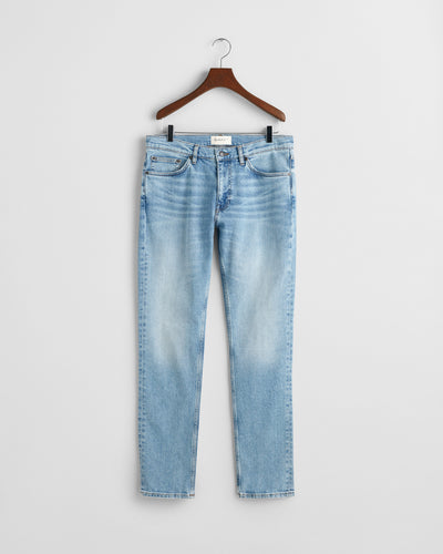 Gant Slim Fit Jeans Light Blue Vintage