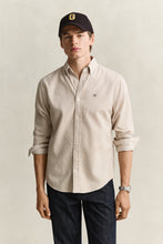 Load image into Gallery viewer, Gant Regular Corduroy Shirt Clay Beige