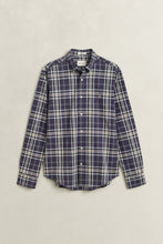 Load image into Gallery viewer, Gant Regular Poplin Check Shirt Mist Taupe