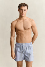 Load image into Gallery viewer, Gant Striped Boxer Shorts Lavender Blue