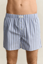 Load image into Gallery viewer, Gant Striped Boxer Shorts Lavender Blue