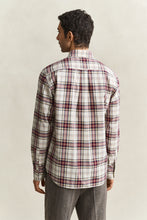 Load image into Gallery viewer, Gant Regular Poplin Check Shirt Deep Grape Wine
