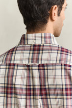 Load image into Gallery viewer, Gant Regular Poplin Check Shirt Deep Grape Wine