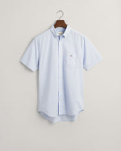 Load image into Gallery viewer, Gant Regular Shield Short Sleeve Shirt Light Blue