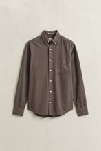 Load image into Gallery viewer, Gant Twill Shirt Shadow Brown