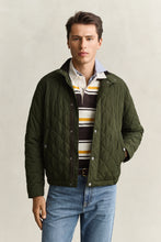 Load image into Gallery viewer, Gant Quilted Jacket Dark Moss Green