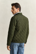 Load image into Gallery viewer, Gant Quilted Jacket Dark Moss Green