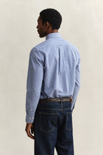 Load image into Gallery viewer, Gant Classic Poplin Gingham Shirt College Blue