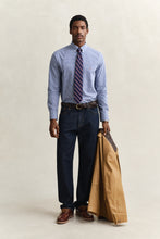 Load image into Gallery viewer, Gant Classic Poplin Gingham Shirt College Blue